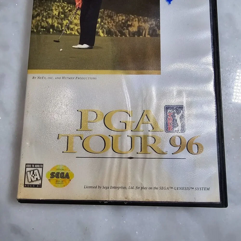 PGA Tour 96 Sega Genesis Boxed Used complete in box